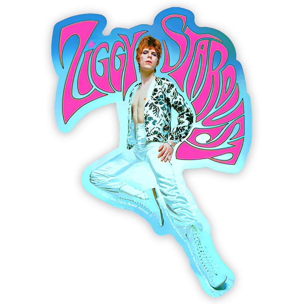 DAVID BOWIE デヴィッドボウイ - Ziggy Stardust Pose / ステッカー - PGS